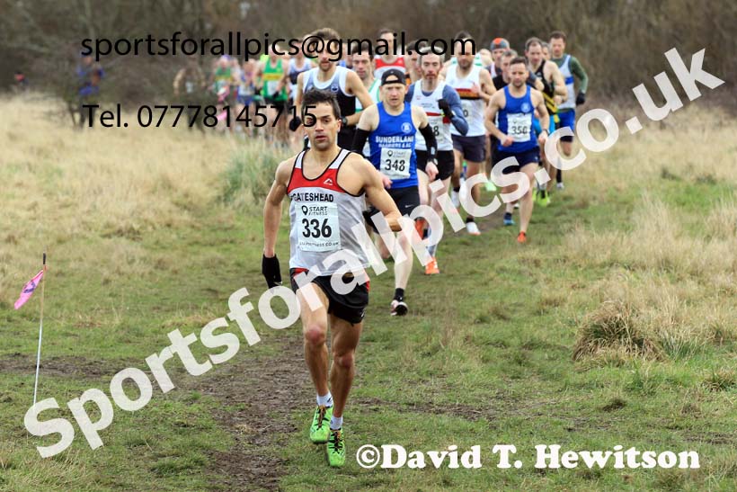 Mens 35 to 60 2022 NEMAA Open Cross Country Champs., Wallsend, Tyne and Wear. Photo: David T. Hewitson/Sports for All Pics